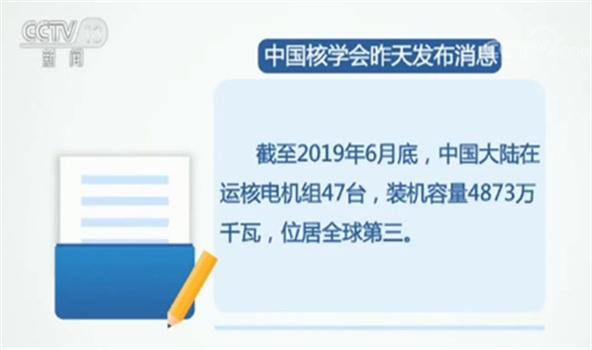 中国大陆在运核电机组47台 居全球第三(图1) 中国大陆在运核电机组47台 居全球第三(图1)