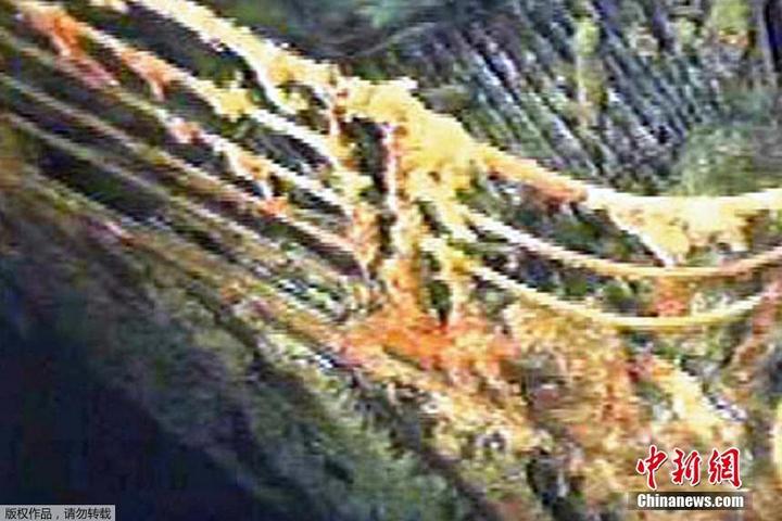 泰坦尼克号沉船或将完全消失 腐蚀严重!泰坦尼克号沉船或将完全消失(图1) 首页>时局>腐蚀严重!泰坦尼克号沉船或将完全消失 腐蚀严重!泰坦尼克号沉船或将完全消失(图1)