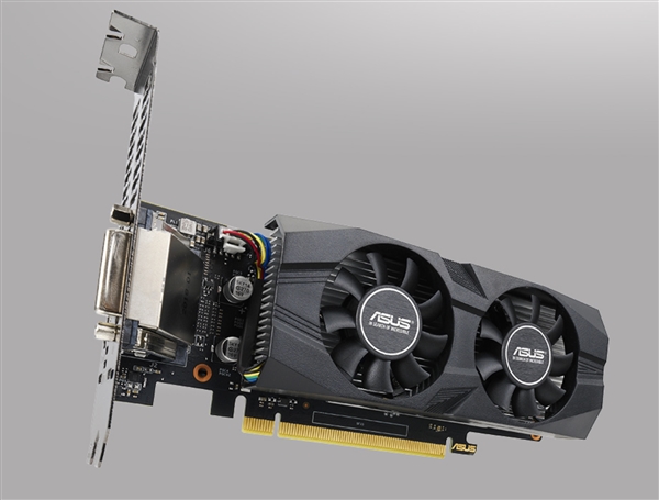 华硕发布刀版卡GTX 1650:少见自带背板(图1) 华硕发布刀版卡GTX 1650:少见自带背板