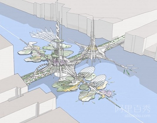 中国武汉将建世界最高建筑 — 凤凰塔(图4) 中国武汉将建世界最高建筑 — 凤凰塔--置顶表情