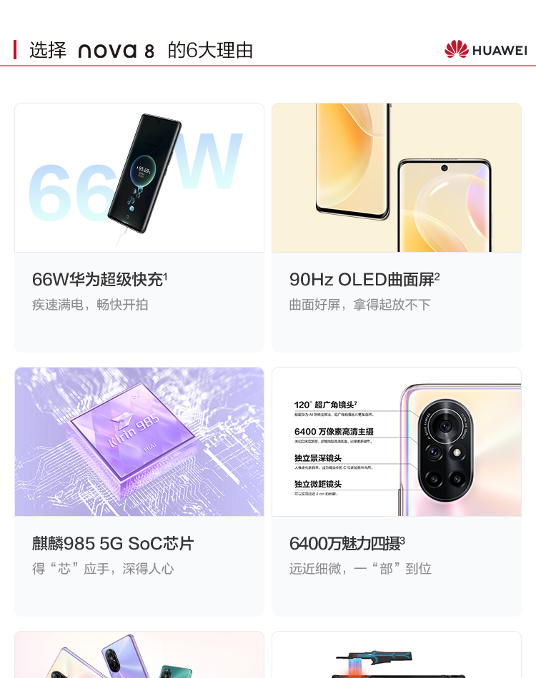 华为 HUAWEI nova 8(图1) 华为 HUAWEI nova 8(图1)